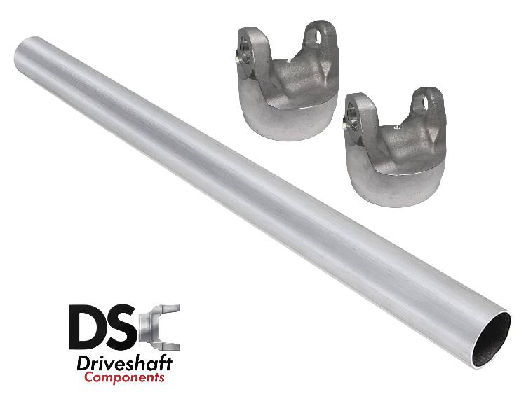 1410 Series Aluminum Driveshaft Kit 5 Inch Tubing