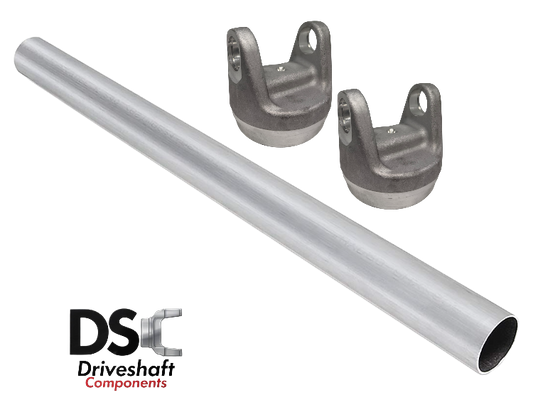 1350 Series Aluminum Driveshaft Kit 4 Inch Tubing