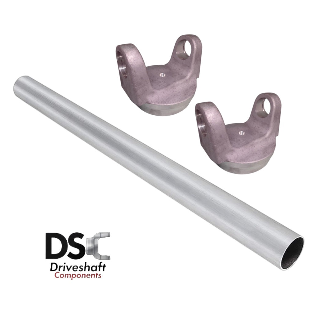 1410 Series Aluminum Driveshaft Kit 4 Inch Tubing